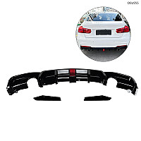 Ρύθμιση διαχύτη πίσω προφυλακτήρα με φώτα LED και διαχωριστές για BMW 3 F30 M με διπλές εξατμίσεις – DBa955 - Sellzone.bg Ρύθμιση διαχύτη πίσω προφυλακτήρα με φώτα LED και διαχωριστές για BMW 3 F30 M με διπλές εξατμίσεις – DBa955